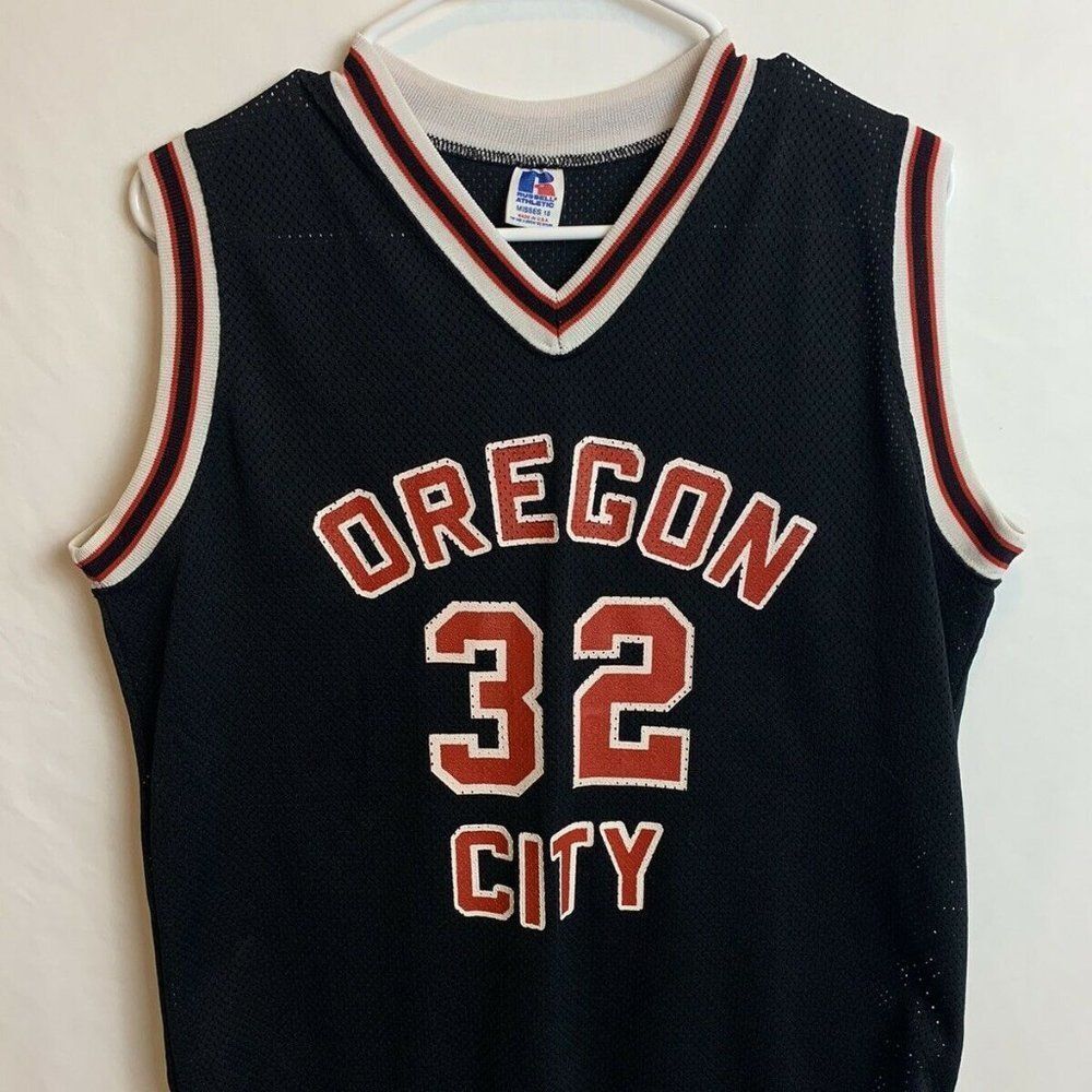 Vintage Russell Athletics Basketball Jersey Sz 18